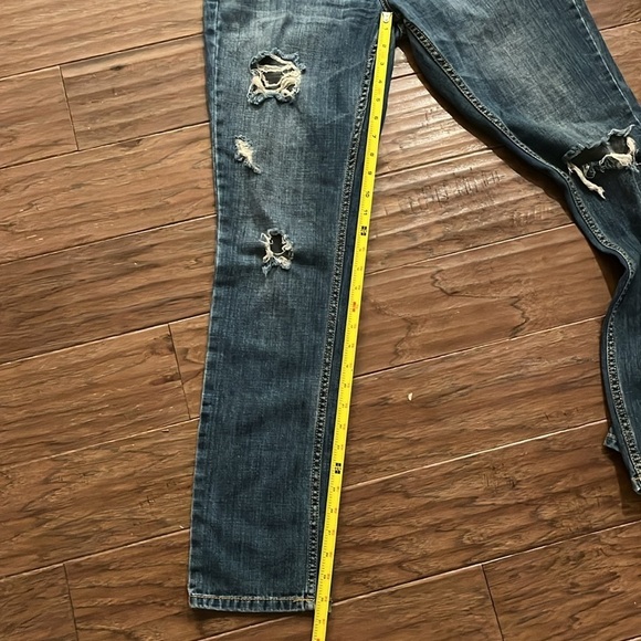 Aeropostale Bayla Skinny Distressed Jeans Size 7/8 Regular - Picture 7 of 8